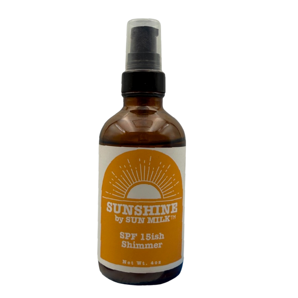 Sunshine by Sun Milk™ - Shimmer Sunscreen, SPF15 & 30