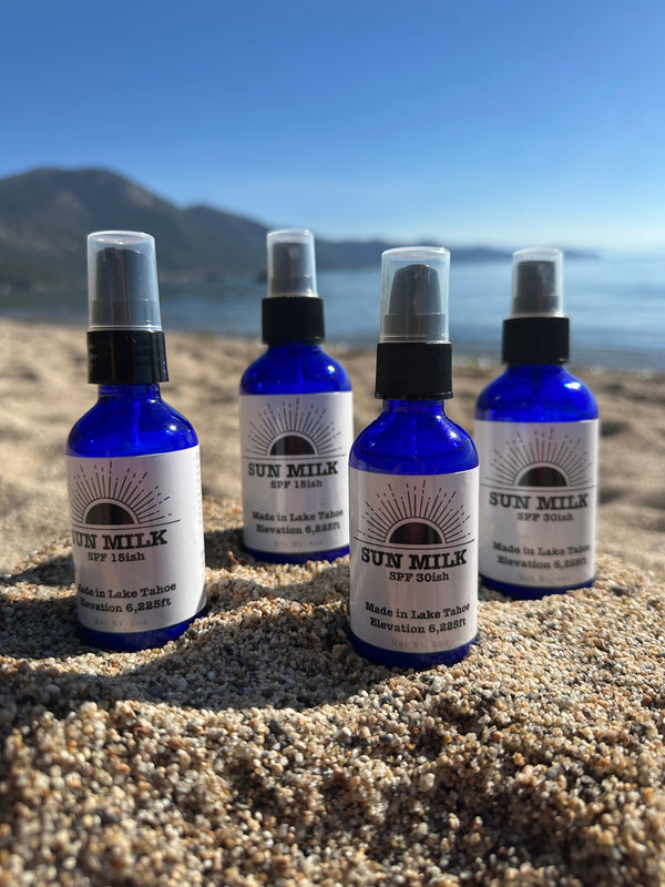 Sun Milk: All Natural Sun Screen SPF30 (4oz)