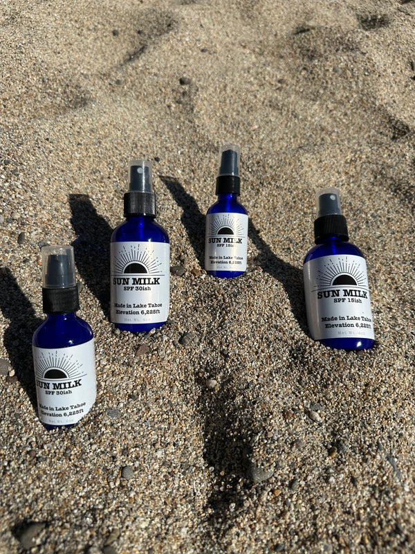 Sun Milk: All Natural Sun Screen SPF30 (2oz)
