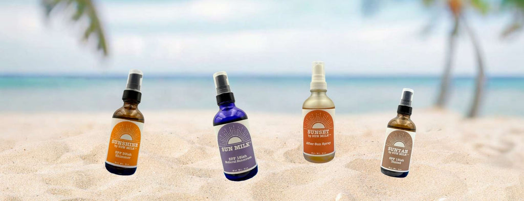 Sunshine by Sun Milk™ - Shimmer Sunscreen, SPF15 & 30 - Sun Milk